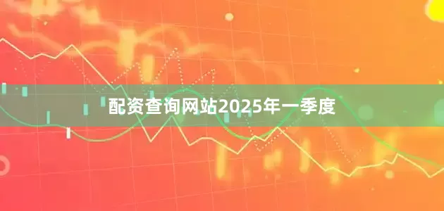配资查询网站　　2025年一季度